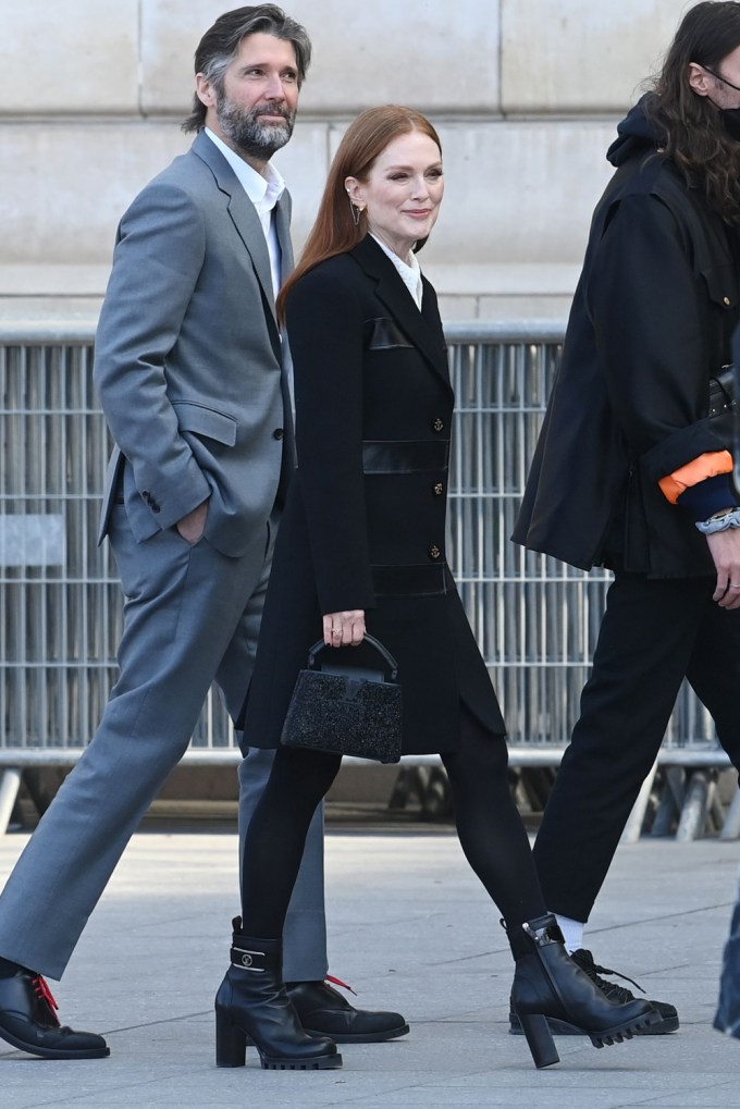Julianne Moore attends the Louis Vuitton show