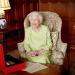 EDITORIAL USE ONLY. The photograph shall not be used without permission from Royal Communications. There shall be no commercial use whatsoever of the photograph (including any use in merchandising, advertising or any other non-editorial use). The photograph must not be digitally enhanced, manipulated or modified in any manner or form and must include all of the individuals in the photograph when published.)
Mandatory Credit: Photo by Chris Jackson/Buckingham Palace/WPA Pool/Shutterstock (12800588a)
Queen Elizabeth II is photographed at Sandringham House to mark the start of Her Majesty's Platinum Jubilee Year, on February 2, 2022 in Sandringham, Norfolk. 
Queen Elizabeth II Platinum Jubilee Portrait, Sandringham, Norfolk, UK - 02 Feb 2022