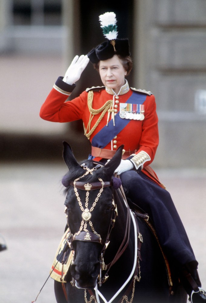 Queen Elizabeth II Salutes