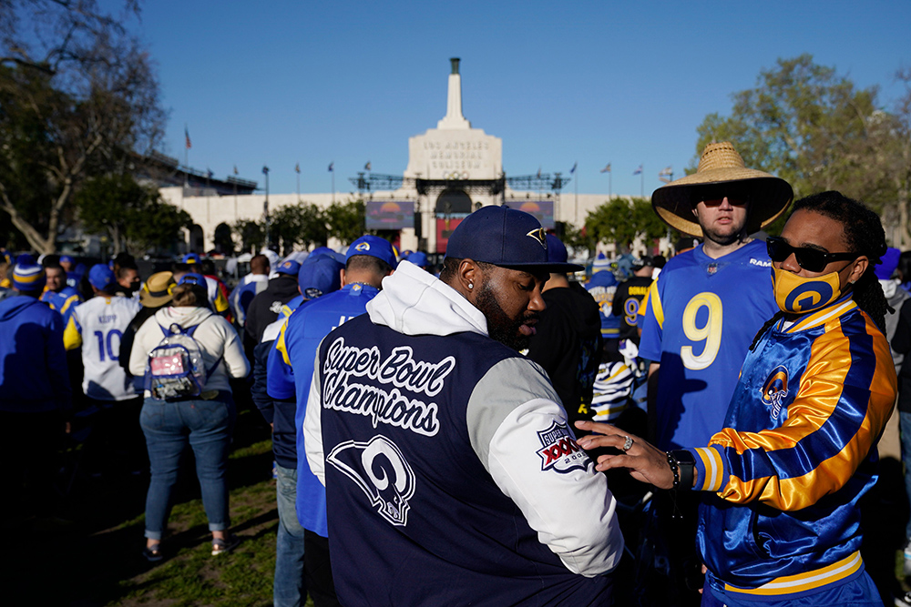 Los Angeles Rams Youth Super Bowl LVI Champions Parade T-Shirt