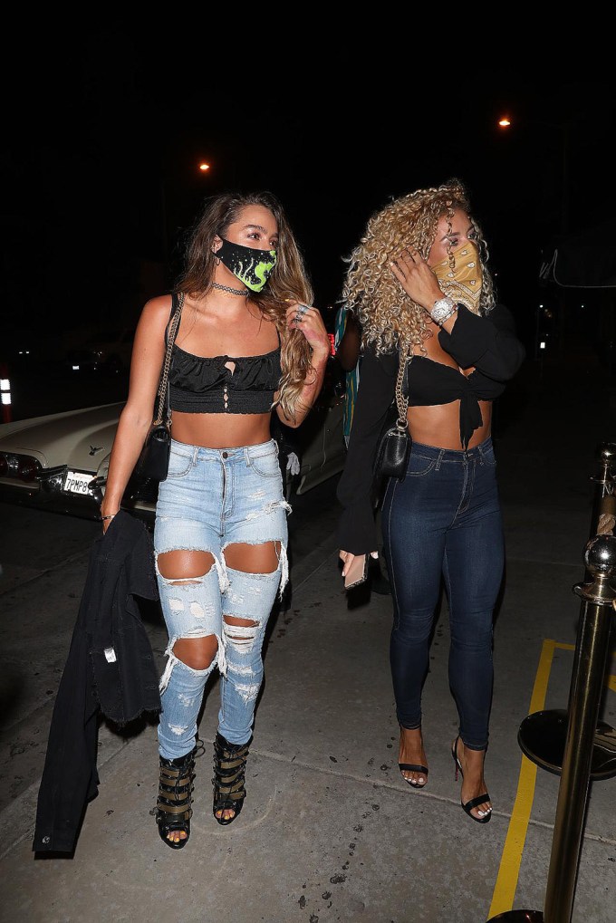 Sommer Ray Rocks Ripped Denim For Night Out In LA