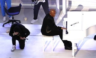 Eminem (L) and Dr. Dre perform during the halftime show of Super Bowl LVI at SoFi Stadium in Inglewood, California, USA, 13 February 2022. The annual Super Bowl is the Championship game of the NFL between the AFC Champion and the NFC Champion and has been held every year since January of 1967.
Los Angeles Rams at Cincinnati Bengals, Inglewood, USA - 13 Feb 2022