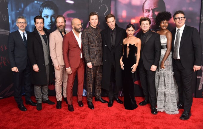 ‘The Batman’ Cast Poses For The NYC Premiere