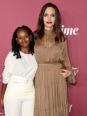 Zahara Jolie-Pitt Pops in Low-Top Converse With Angelina Jolie in NYC –  Footwear News