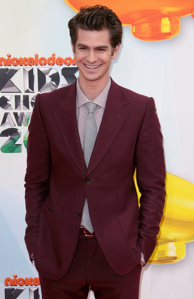 Andrew Garfield at Nickelodeon’s 25th Annual Kids Choice Awards