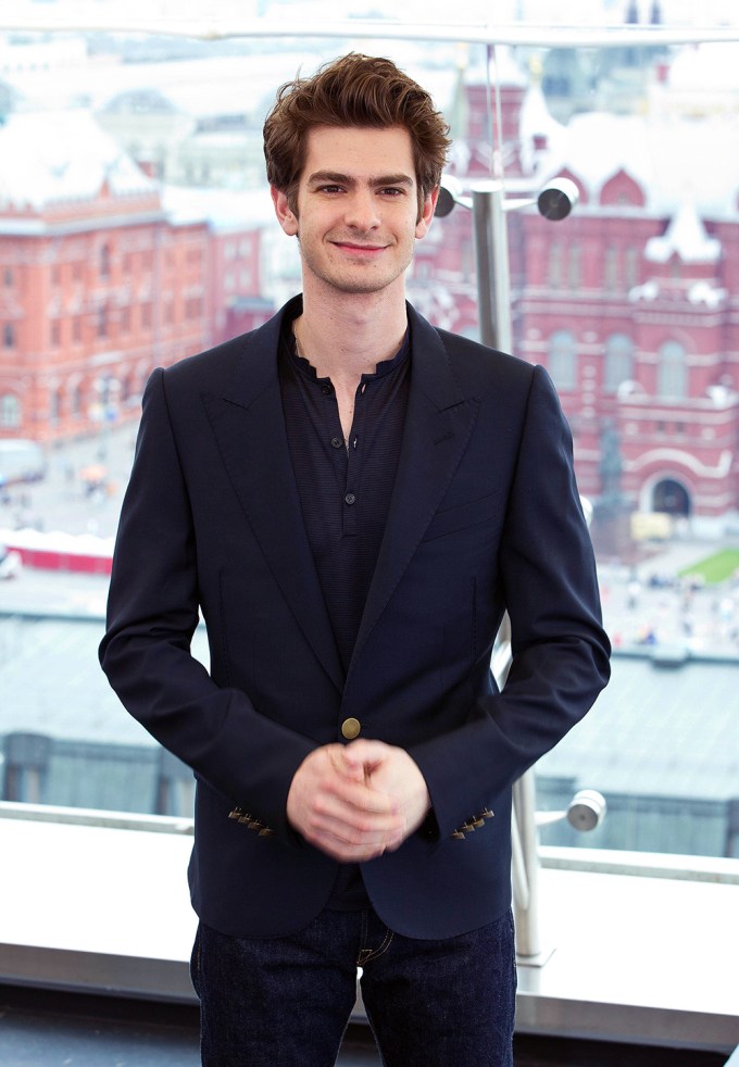 Andrew Garfield at ‘The Amazing Spider-Man’ film photocall