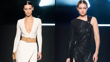 Gigi & Bella Hadid Rock No Makeup For Max Mara At Milan Fashion Week –  Hollywood Life