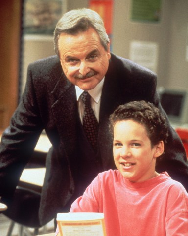 Editorial use only. No book cover usage.Mandatory Credit: Photo by Touchstone Tv/Kobal/Shutterstock (5870461c)William Daniels, Ben SavageBoy Meets World - 1993Touchstone TVUSATelevision
