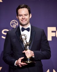 Bill Hader, winner of the award for Outstanding Lead Actor in a Comedy Series for "Barry" appears backstage during the 71st annual Primetime Emmy Awards held at the Microsoft Theater in downtown Los Angeles on Sunday, September 22, 2019.
71st Primetime Emmy Awards, Los Angeles, California, United States - 22 Sep 2019