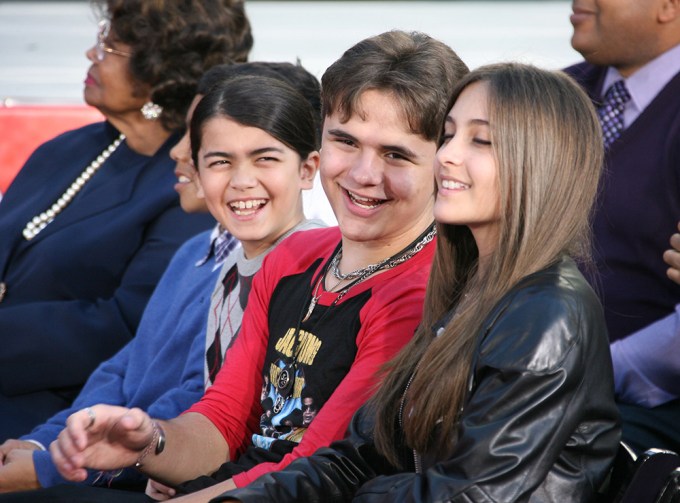 The Jackson Kids Smile At Their Dad’s Handprint Ceremony