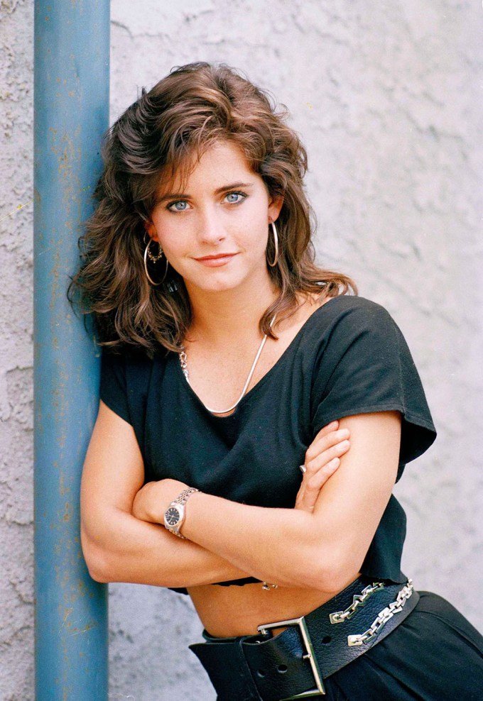 Courtney Cox In ‘Family Ties’
