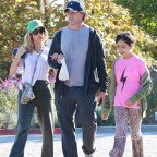*EXCLUSIVE* Denise Richards and her husband Aaron Phypers walk arm-in-arm as they shop in Malibu