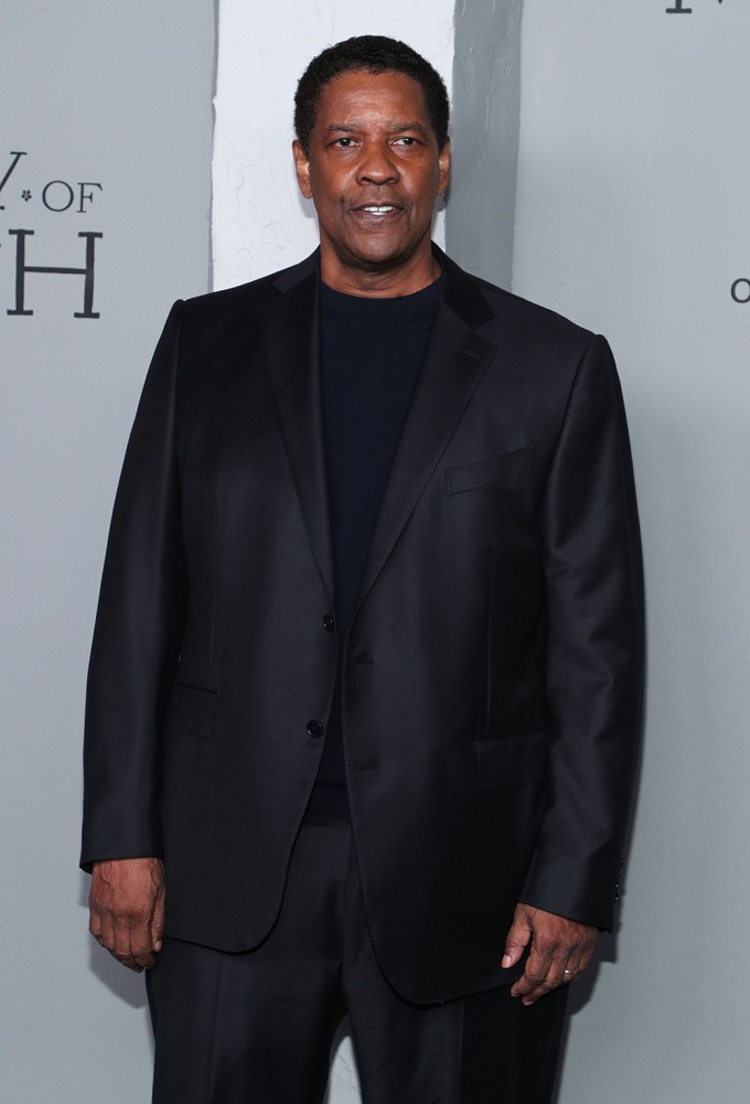 Denzel Washington at the Premiere of ‘The Tragedy of Macbeth’