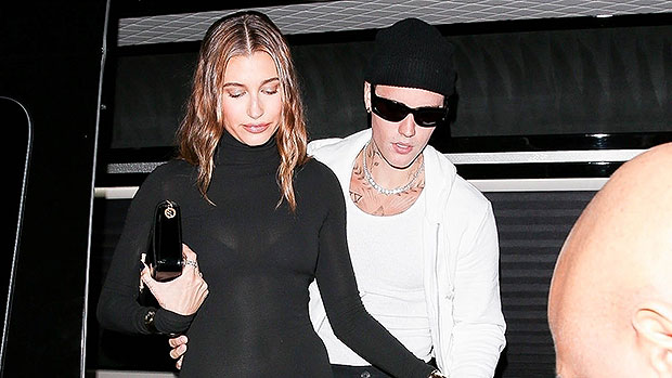 Hailey Baldwin & Justin Bieber Hold Hands At Show After Party: Photos ...