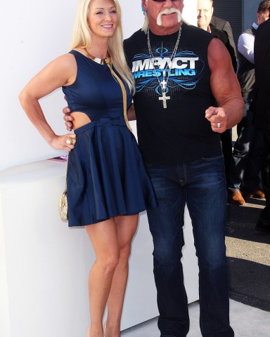 Jennifer McDaniel and Hulk Hogan
Spike TV Video Game Awards, Los Angeles, America - 10 Dec 2011