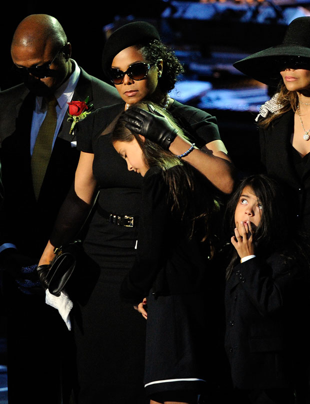 Janet Jackson, Paris Jackson, Blanket Jackson