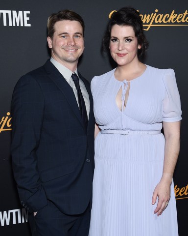 Jason Ritter and Melanie Lynskey 'Yellowjackets' TV series premiere, Los Angeles, California, USA - 10 Nov 2021