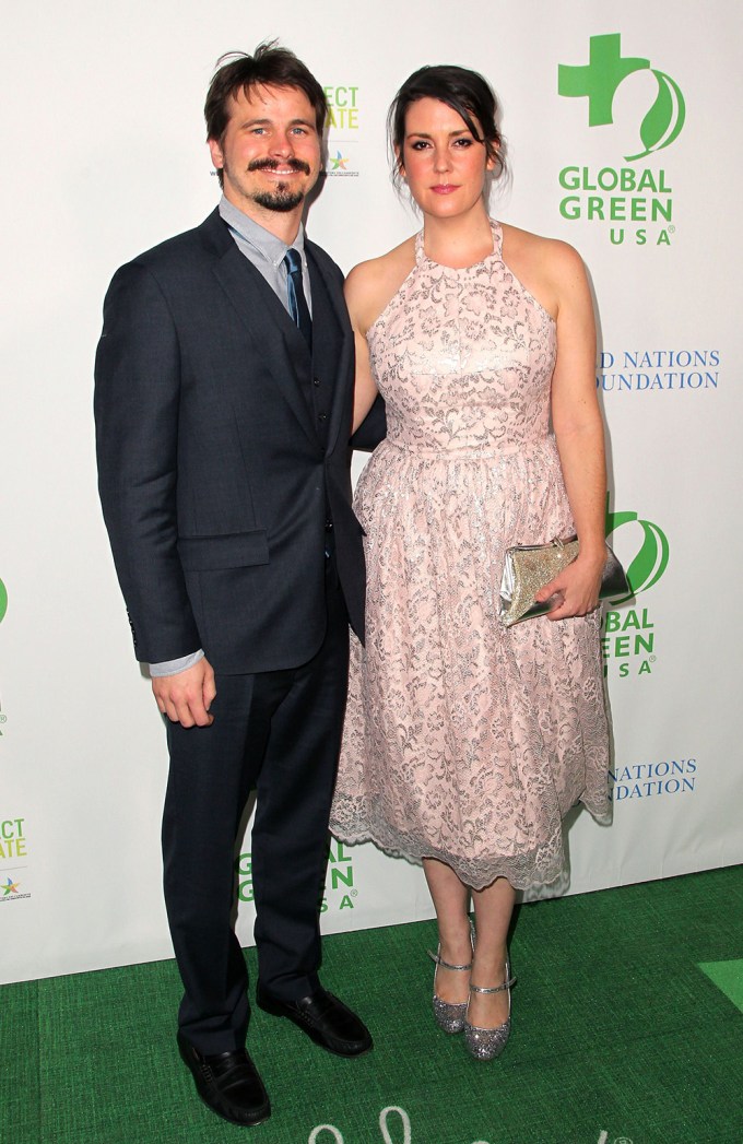 Melanie Lynskey & Jason Ritter At Pre-Oscar Party