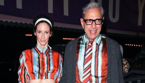 Jeff Goldblum and his wife