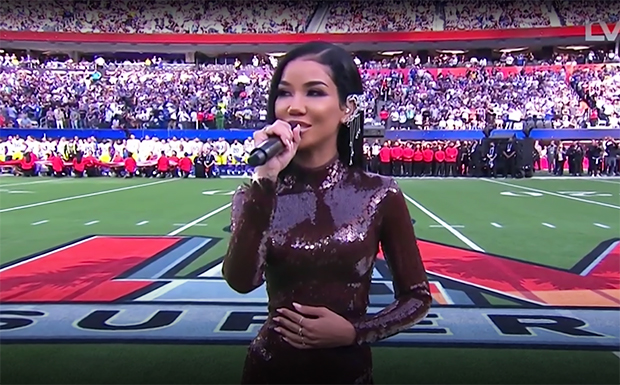 Jhene Aiko At Super Bowl 2022: She Sings 'America The Beautiful' –  Hollywood Life