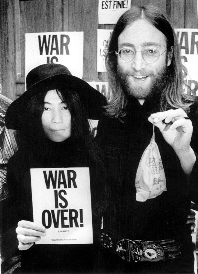 John Lennon and Yoko Ono in 1969