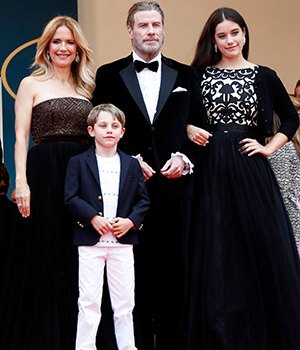 John Travolta, Kelly Preston, Ella