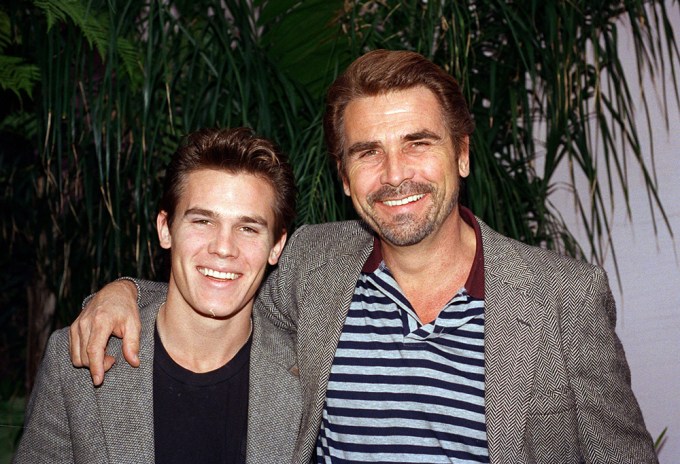 Josh & James Brolin In 1989