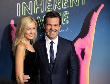 Us Actor and Cast Member Josh Brolin (r) and His Girlfriend Kathryn Boyd (l) Arrive For the Movie Premiere of 'Inherent Vice' in Hollywood California Usa 10 December 2014 the Comedy-drama Movie is Scheduled to Be Released in the Us Theaters on 12 December 2014 United States Hollywood
Usa Cinema - Dec 2014