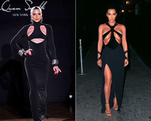 Kim's Cutout Dress: Cut It Out?