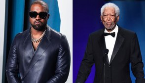 kanye west morgan freeman