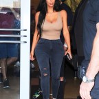 Khloe Kardashian Rocks Blue Bodysuit & Jeans While Leaving Nail Salon –  Hollywood Life