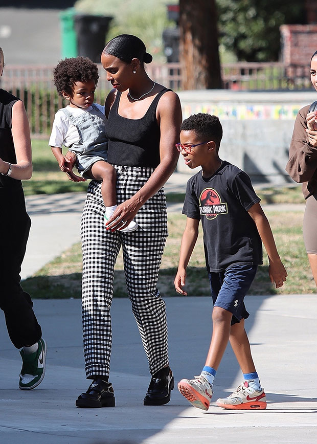 Kelly Rowland & Her Sons