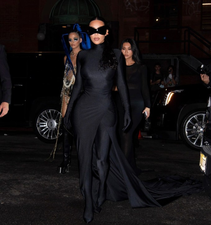 Kim Kardashian Attends The Met Gala