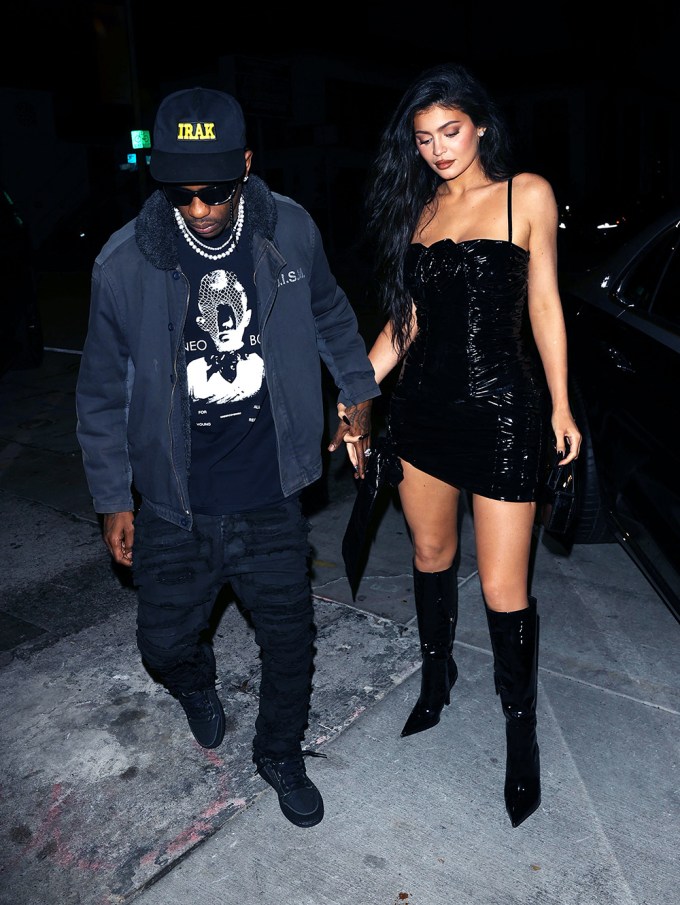 Kylie Jenner & Travis Scott On Date Night