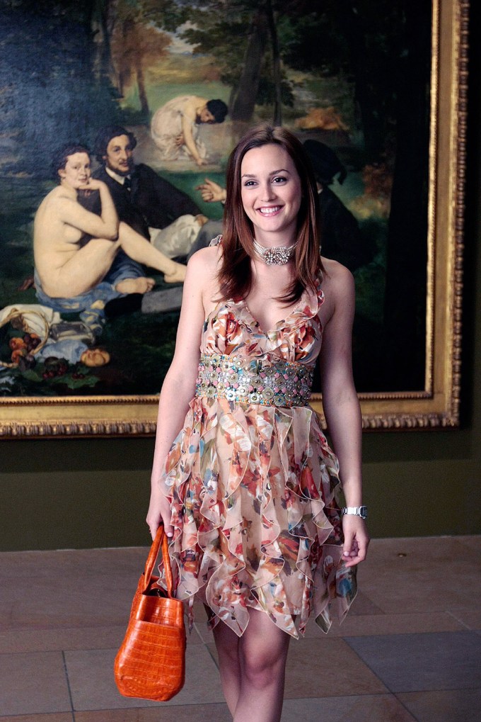 Leighton Meester At The Museum