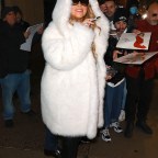 Mariah Carey heads to Madison Square Garden for her Christmas concert
