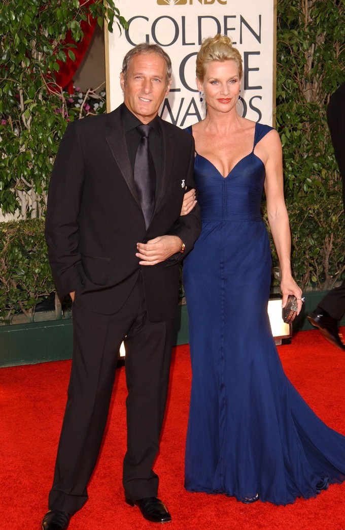 Michael Bolton & Nicollette Sheridan at the 2006 Golden Globes