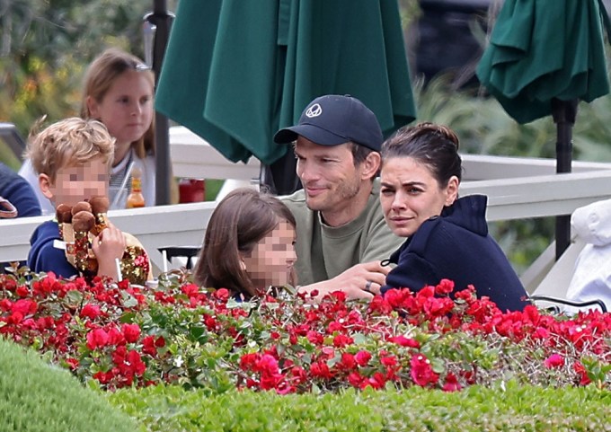 Ashton Kutcher and Mila Kunis take a well deserved break in Santa Barbara