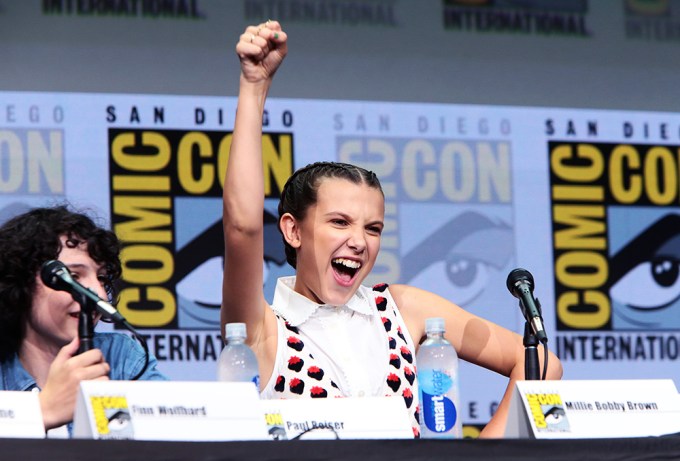Millie Bobby Brown At Comic-Con 2017
