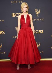 Nicole Kidman arrives at the 69th Primetime Emmy Awards, at the Microsoft Theater in Los Angeles
2017 Primetime Emmy Awards - Arrivals, Los Angeles, USA - 17 Sep 2017