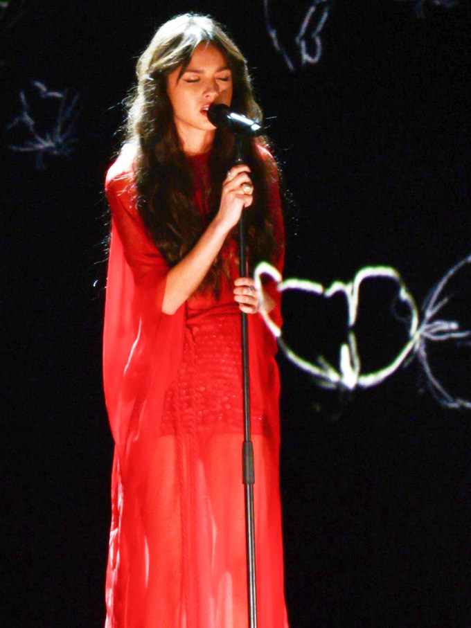 Olivia Rodrigo at the 2021 BRIT Awards
