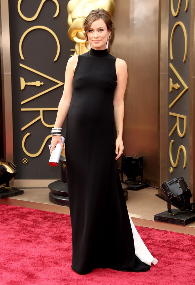 Olivia Wilde At The 2014 Academy Awards