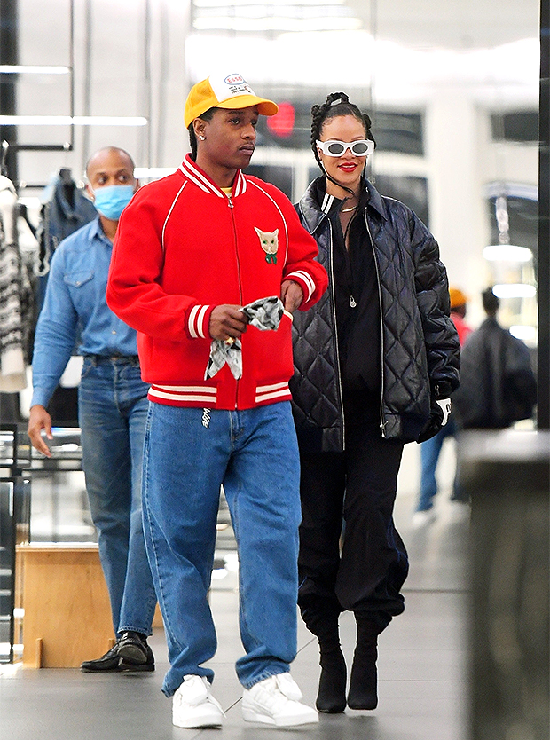 Rihanna & A$AP Rocky Step Out in Head-Turning Gucci Garb – Footwear News