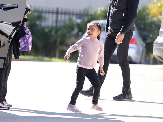 Dream Kardashian Dressed For The Day