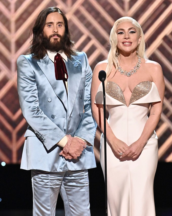 Jared Leto and Lady Gaga Present