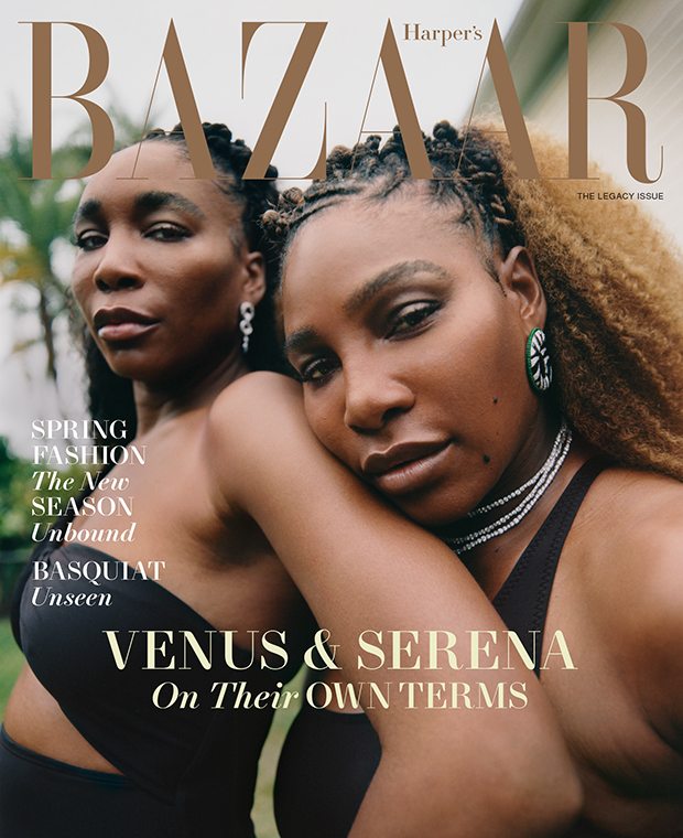 Venus & Serena Williams Swimsuits On 'Harper's Bazaar' Cover – Photos –  Hollywood Life