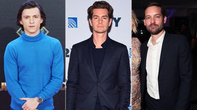 Tom Holland; Andrew Garfield; Tobey Maguire