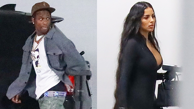 Travis Scott Ditches Kylie Jenner & New Baby For Night Out With Chaney Jones & Friends