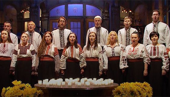 ukraine choir snl
