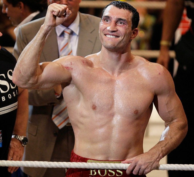 Wladimir Klitschko at a boxing event
